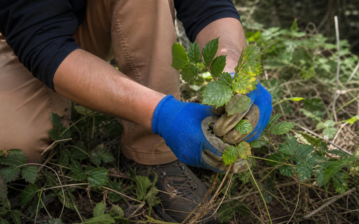 Poison oak removal contractor